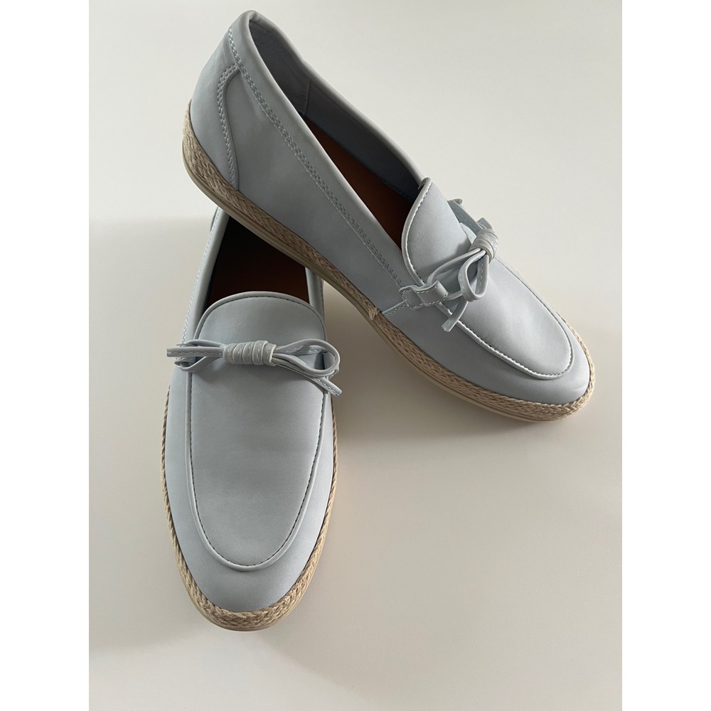 Sperry Women's Miranda Top Sider Slip On Loafer Light Blue Size 6 NEW